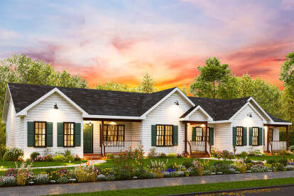 Country House Plan #699-00430 Elevation Photo
