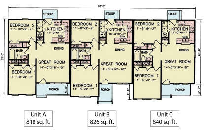 Main Floor  for House Plan #699-00430