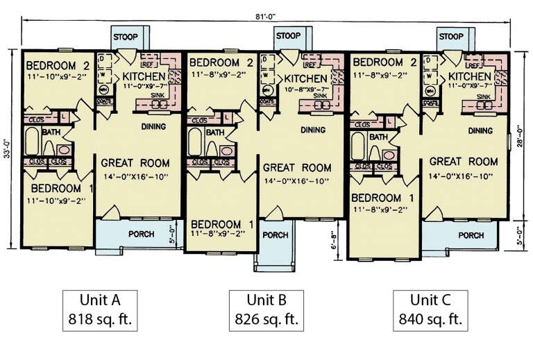 House Plan House Plan #33741 Drawing 1