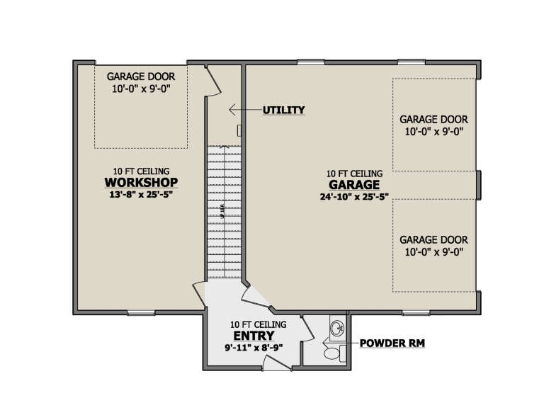 House Plan House Plan #33742 Drawing 1