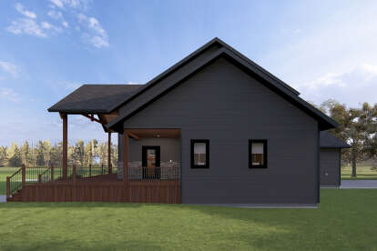 Modern House Plan #5801-00004 Elevation Photo