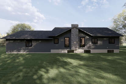 Craftsman House Plan #5801-00005 Elevation Photo