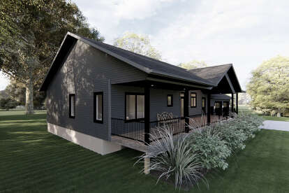 Craftsman House Plan #5801-00005 Elevation Photo