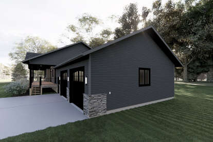 Craftsman House Plan #5801-00005 Elevation Photo