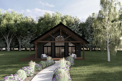 Craftsman House Plan #5801-00007 Elevation Photo