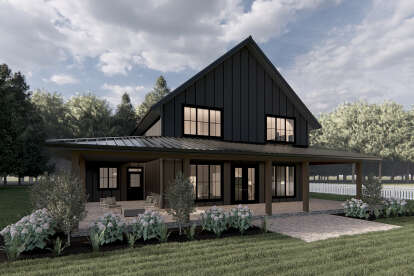 Barn House Plan #5801-00009 Elevation Photo