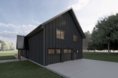 Barn House Plan #5801-00009 Elevation Photo