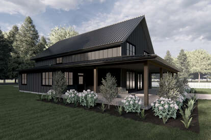 Barn House Plan #5801-00009 Elevation Photo