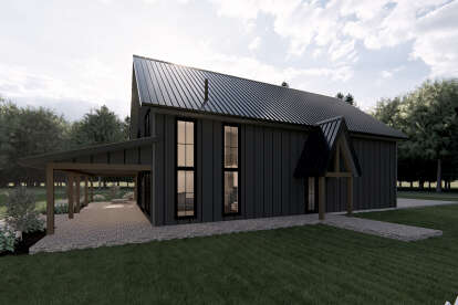 Barn House Plan #5801-00009 Elevation Photo