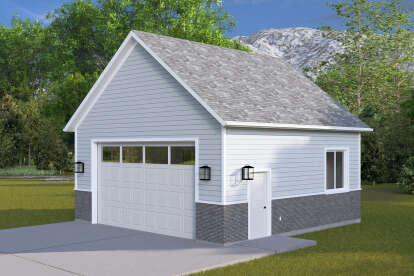 Traditional House Plan #2802-00416 Elevation Photo