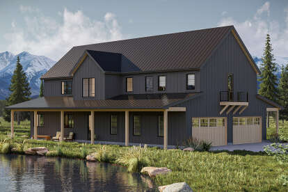 Barn House Plan #963-01171 Elevation Photo