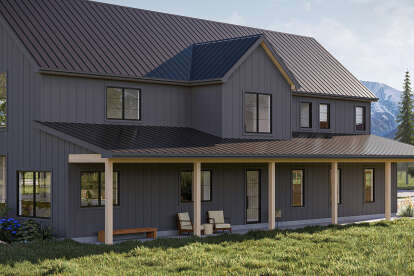 Barn House Plan #963-01171 Elevation Photo
