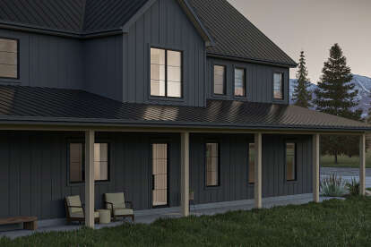 Barn House Plan #963-01171 Elevation Photo