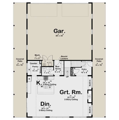 Main Floor for House Plan #963-01171