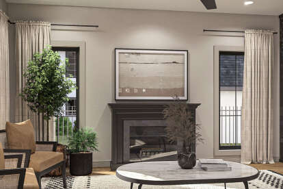Modern Transitional House Plan #963-01172 Additional Photo
