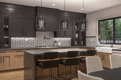 Modern Transitional House Plan #963-01172 Additional Photo