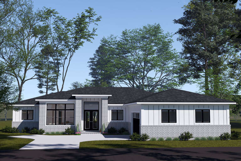 House Plan House Plan #33753 Front Elevation 