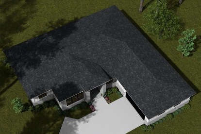 Modern House Plan #4848-00486 Elevation Photo