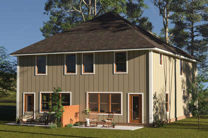 Craftsman House Plan #4848-00487 Elevation Photo