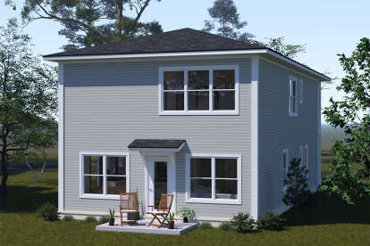 Traditional House Plan #4848-00489 Elevation Photo