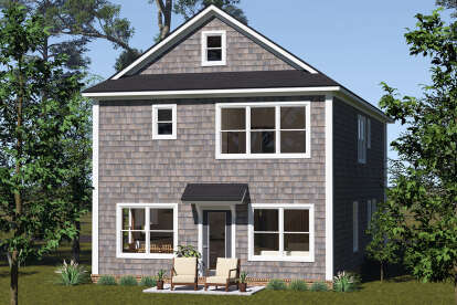 Traditional House Plan #4848-00490 Elevation Photo