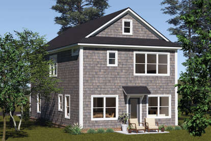 Traditional House Plan #4848-00490 Elevation Photo