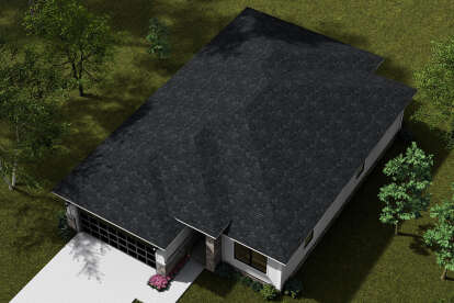 Modern House Plan #4848-00491 Elevation Photo