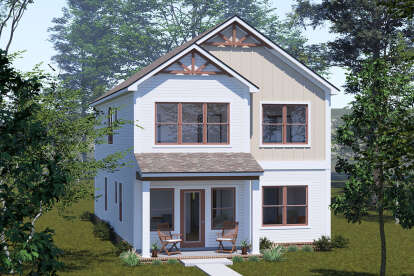 Traditional House Plan #4848-00492 Elevation Photo