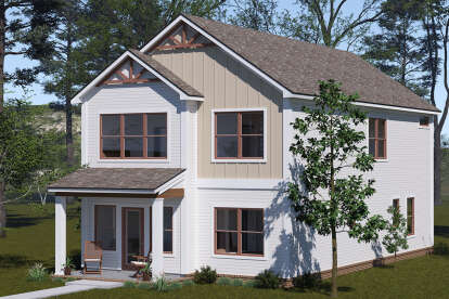 Traditional House Plan #4848-00492 Elevation Photo