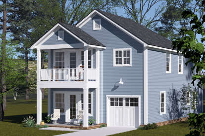 Traditional House Plan #4848-00493 Elevation Photo
