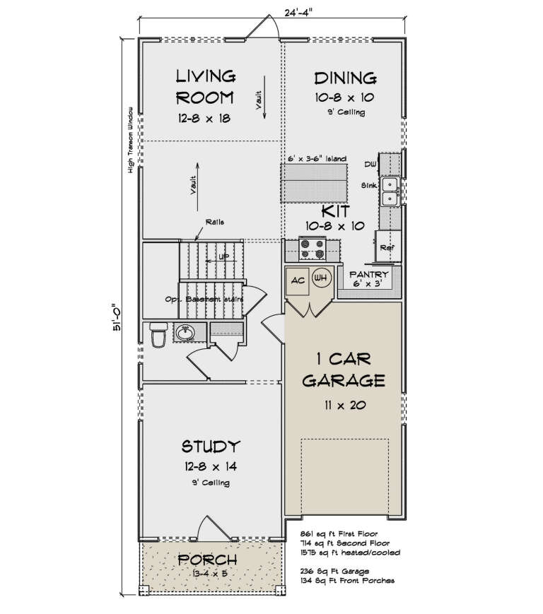 House Plan House Plan #33760 Drawing 1