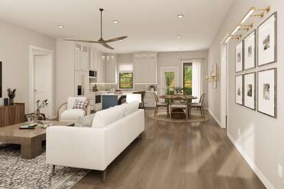 Modern Farmhouse House Plan #041-00400 Additional Photo