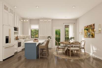 Modern Farmhouse House Plan #041-00400 Additional Photo