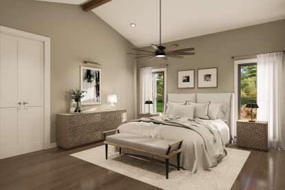 Modern Farmhouse House Plan #041-00400 Additional Photo