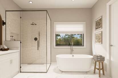 Modern Farmhouse House Plan #041-00400 Additional Photo