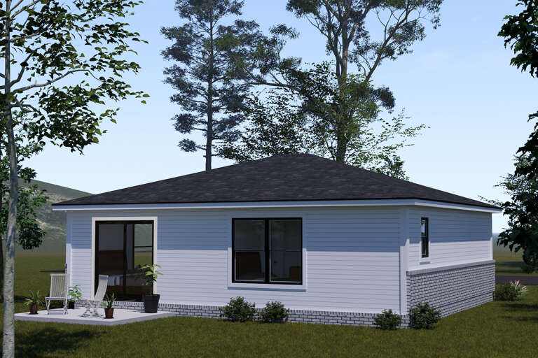 Contemporary Plan - 820 Square Feet, 2 Bedrooms, 2 Bathrooms | Floor ...