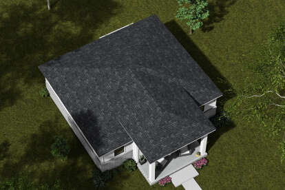 Contemporary House Plan #4848-00495 Elevation Photo