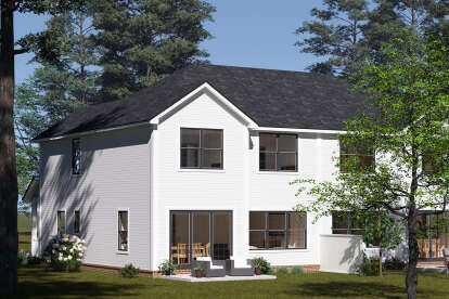 Traditional House Plan #4848-00496 Elevation Photo