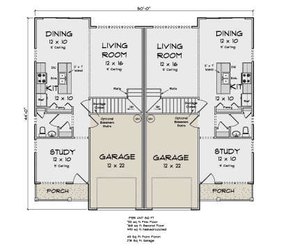 Main Floor for House Plan #4848-00496