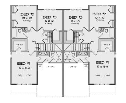 Second Floor for House Plan #4848-00496