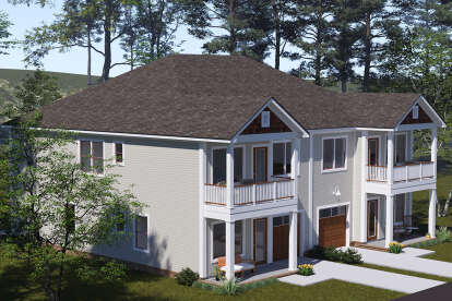 Traditional House Plan #4848-00497 Elevation Photo
