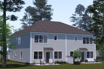 Traditional House Plan #4848-00497 Elevation Photo