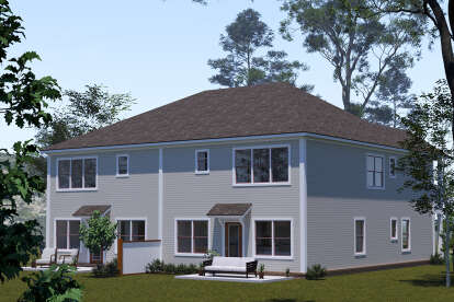 Traditional House Plan #4848-00497 Elevation Photo