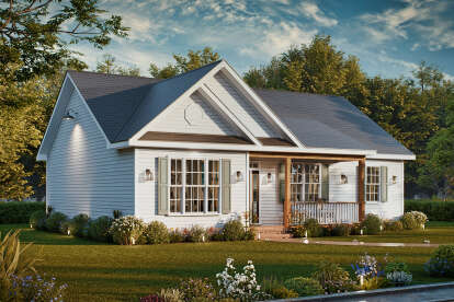 Craftsman House Plan #699-00431 Elevation Photo