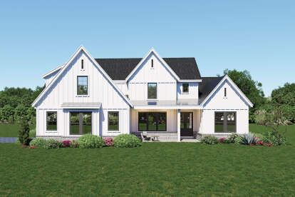 Modern Farmhouse House Plan #940-01334 Elevation Photo