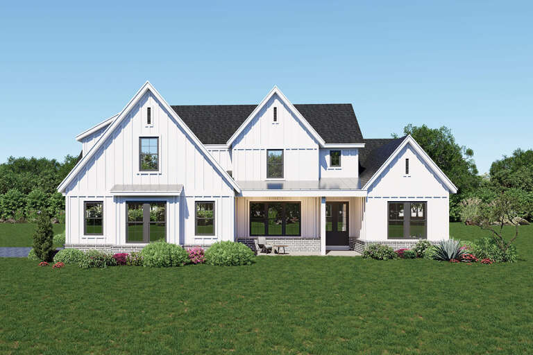 House Plan House Plan #33767 Front Elevation 