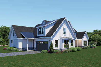 Modern Farmhouse House Plan #940-01334 Elevation Photo