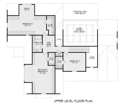 Second Floor for House Plan #940-01334