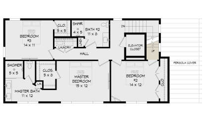 Third Floor for House Plan #940-01335