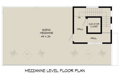 Mezzanine  for House Plan #940-01335